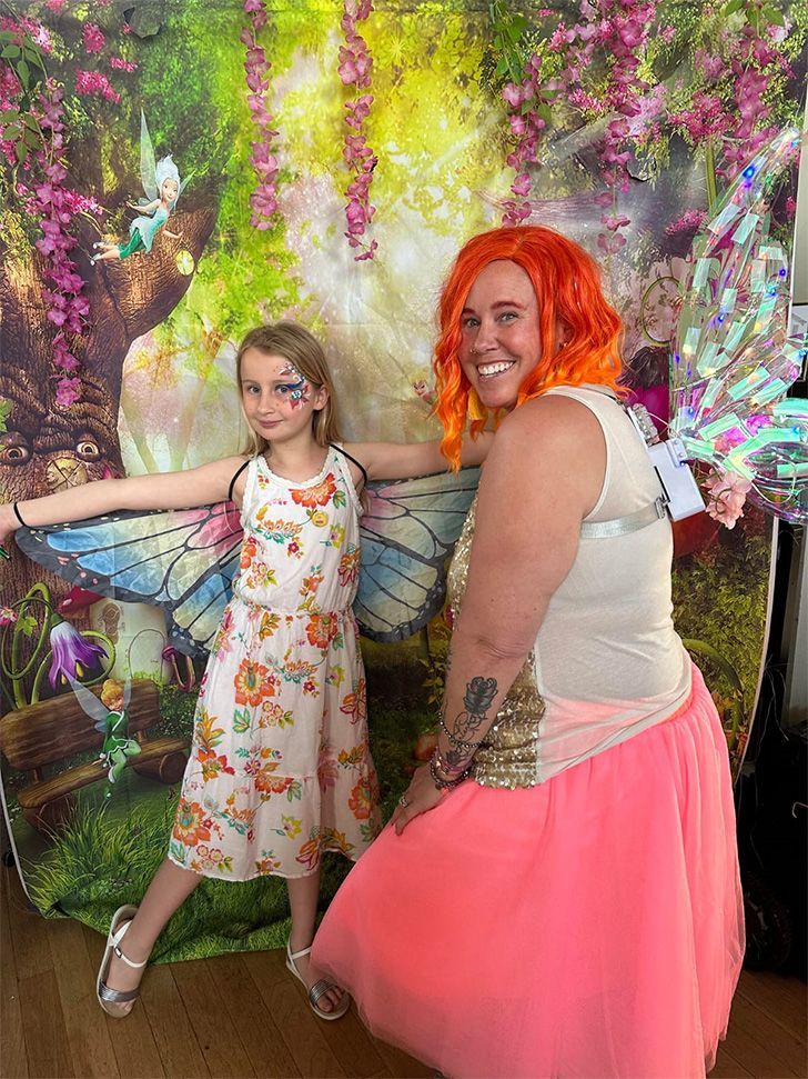 Girls in a Fairy Costume