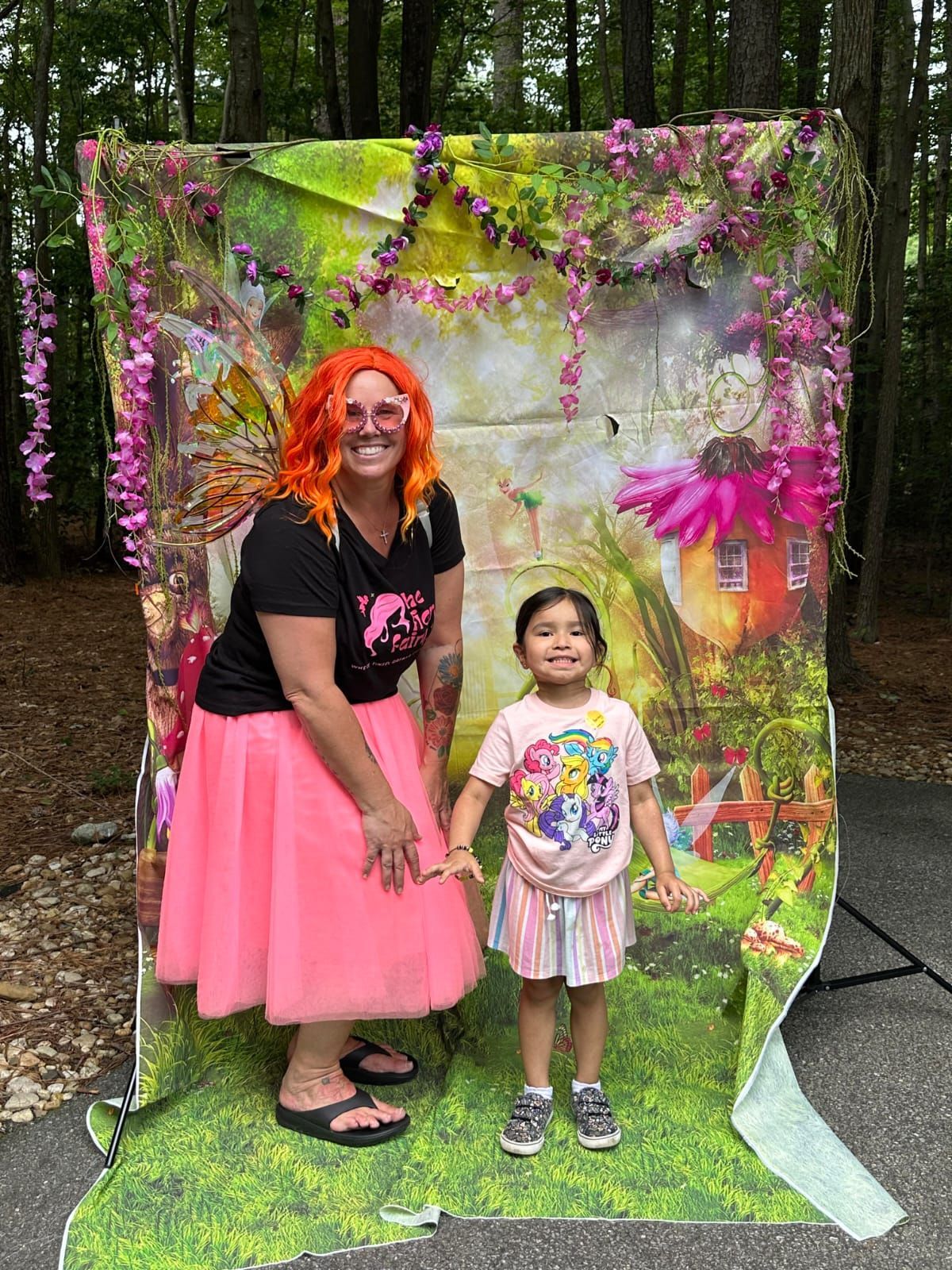 Little Girl with The Fiery Fairy