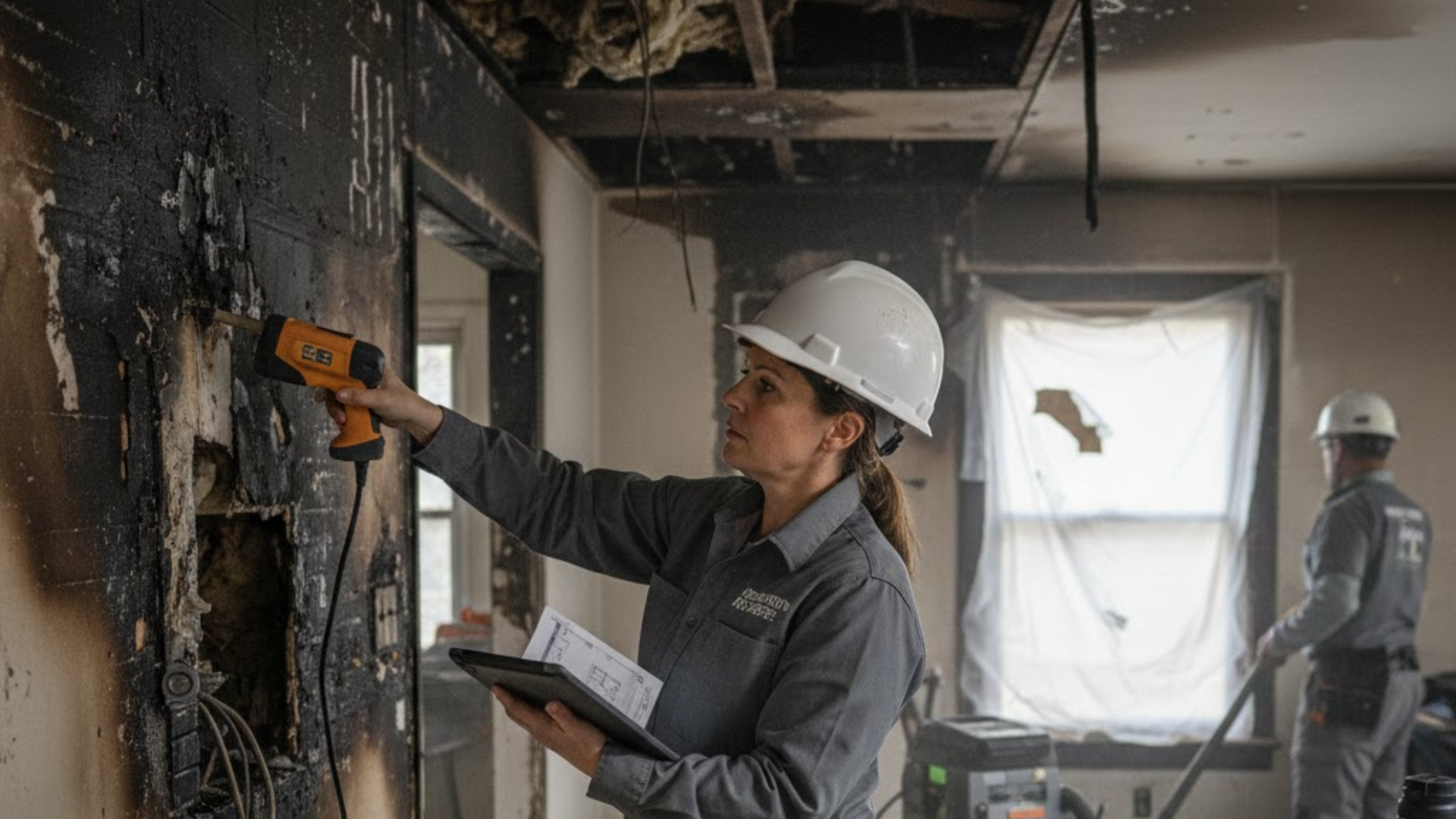 Fire damage restoration Salt Lake City