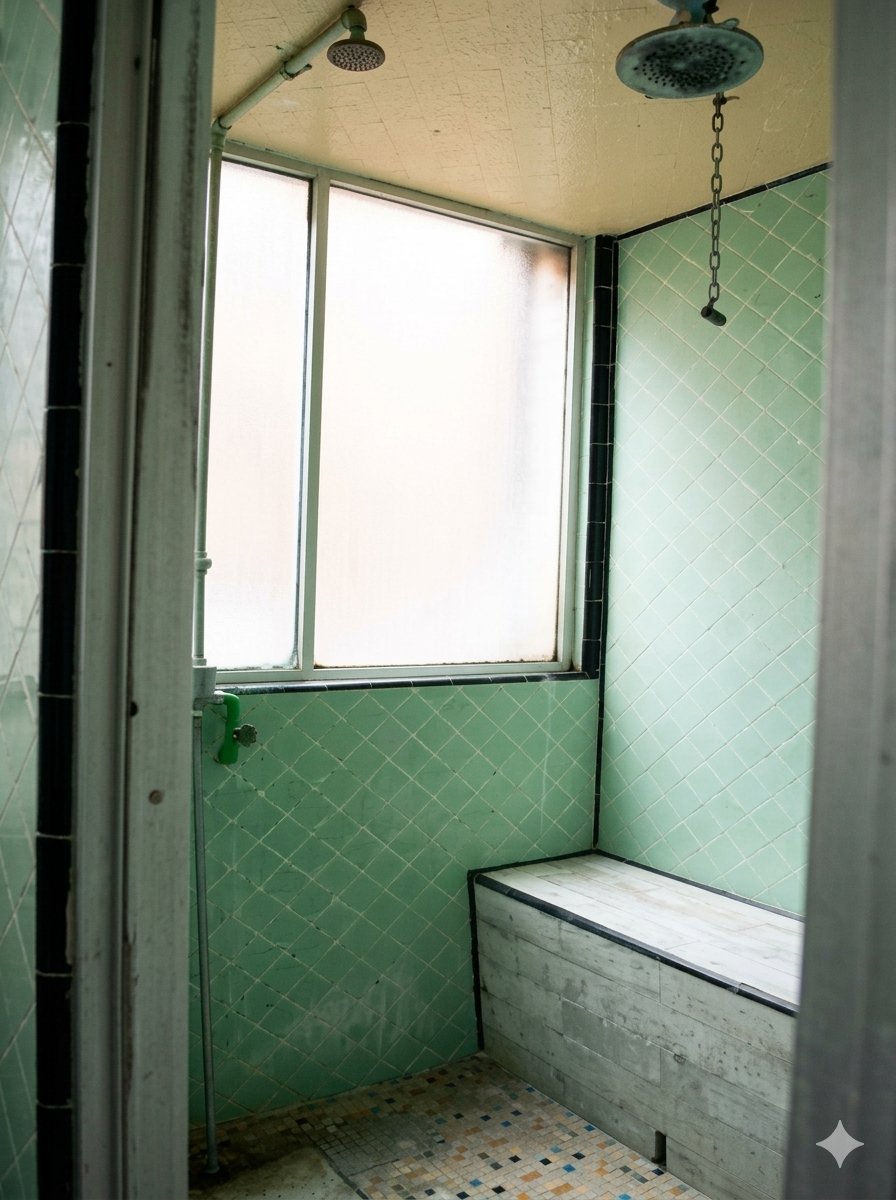 Interior de vapor ruso y turco en Baños Papaqui