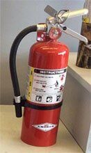 Red Fire Extinguisher - Fire prevention in Greeley, CO