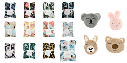 Bundled Blankets In Floral Prints, Animal-shaped Plush Toys: Koala, Bunny, Kangaroo, Bear — Integrate Health In Ooralea, QLD