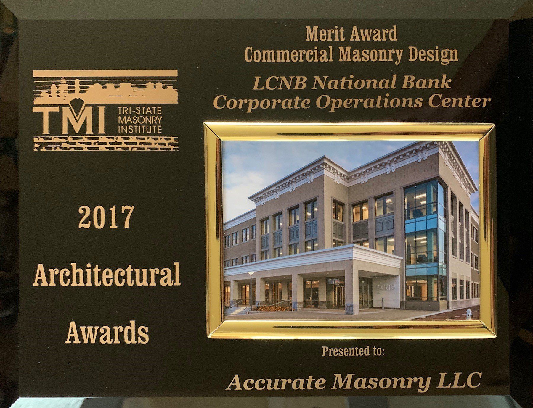 GE Family wellness center masonry design award