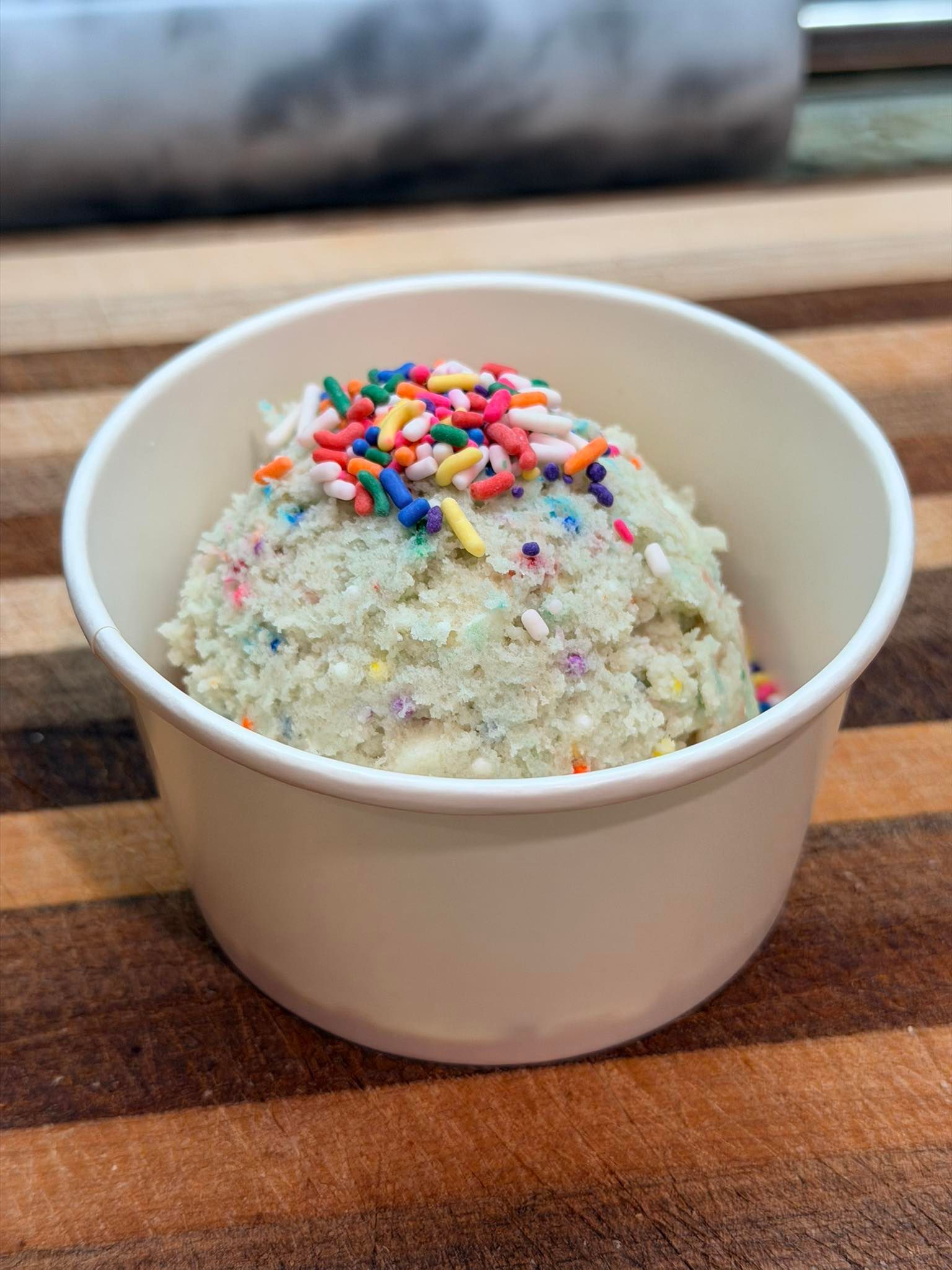 Edible Funfetti Cookie Dough