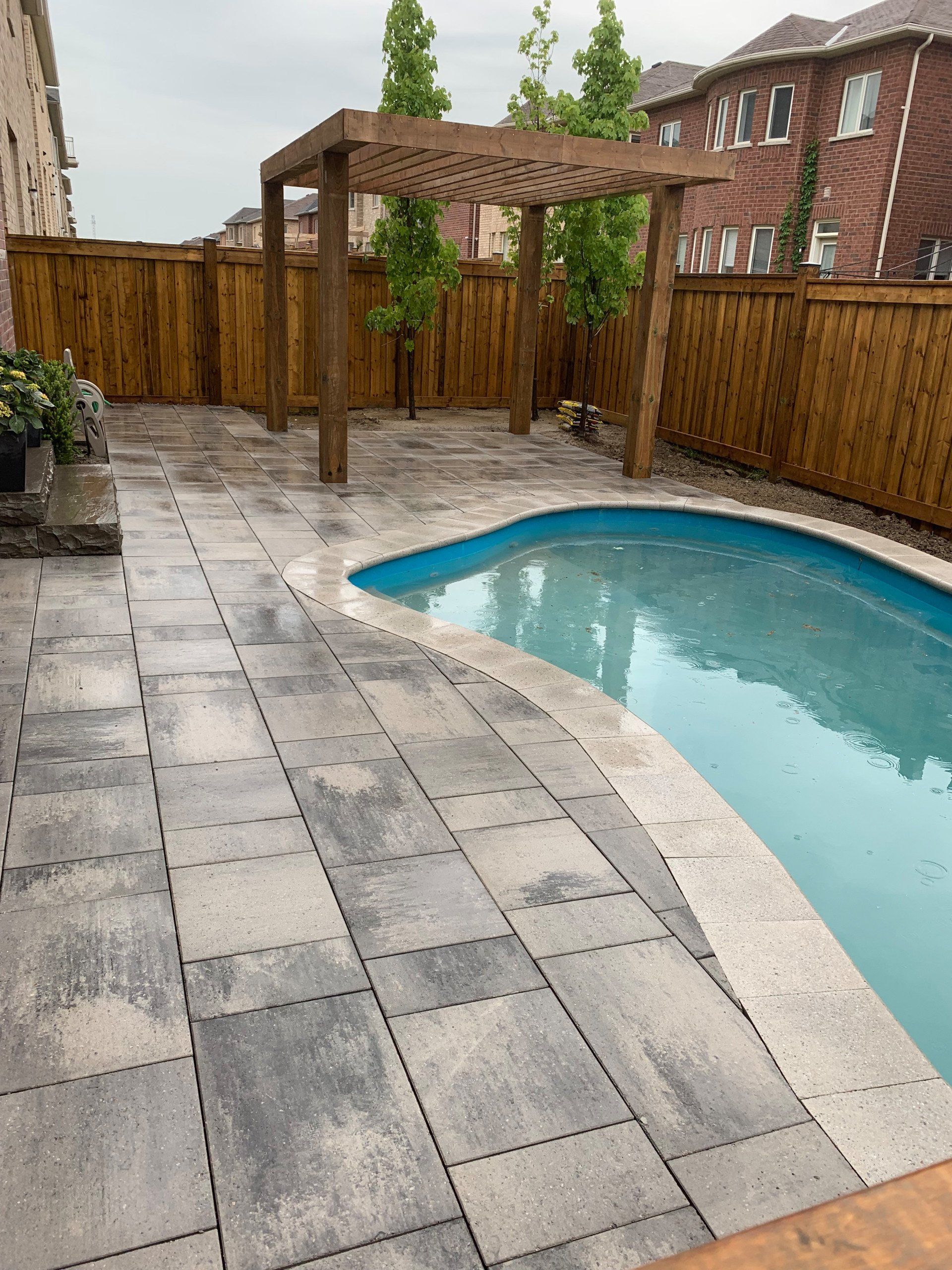 Newmarket Inspiration Fiberglass Pool Small Retreat 3 Day Pools