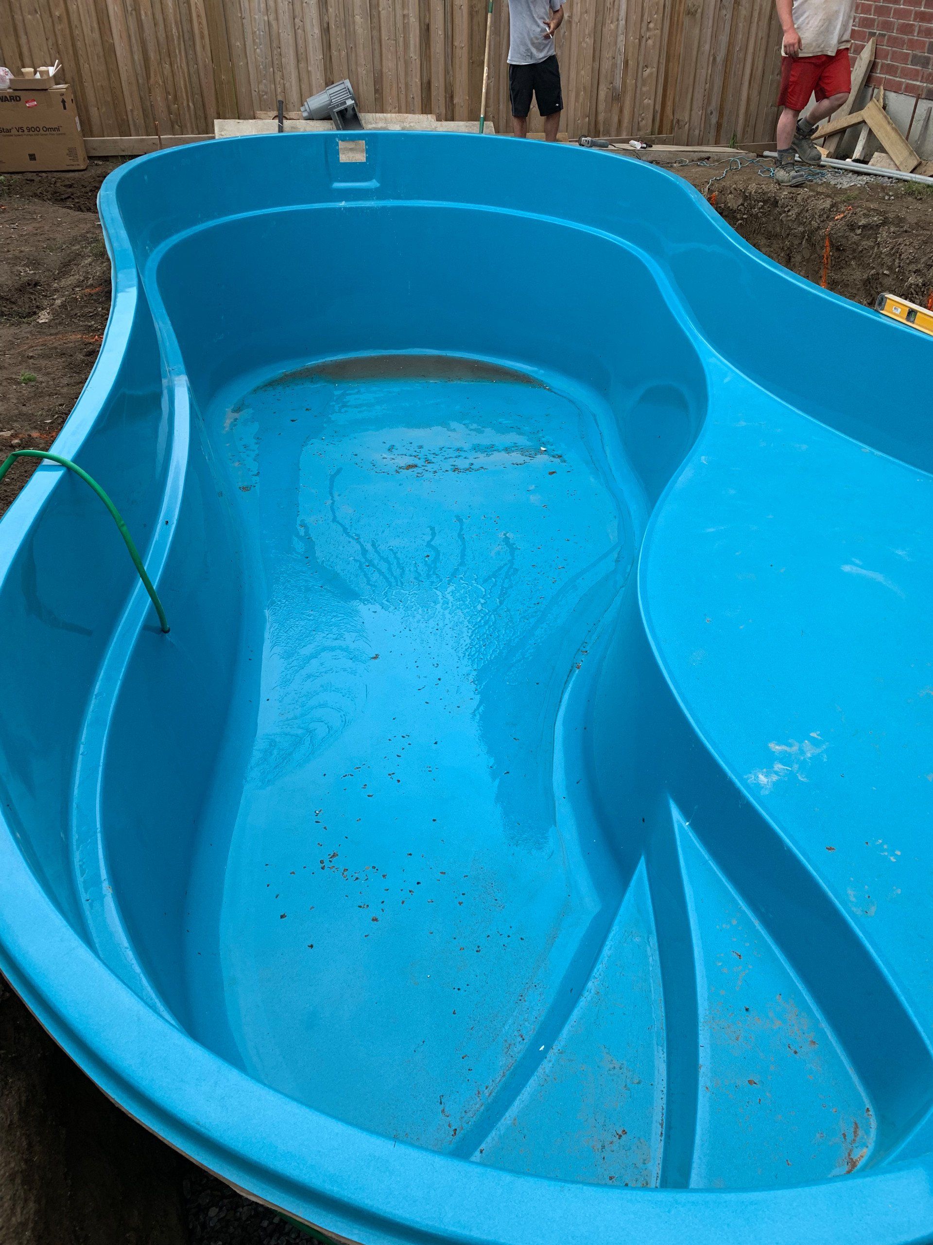 Newmarket Inspiration Fiberglass Pool Small Retreat 3 Day Pools