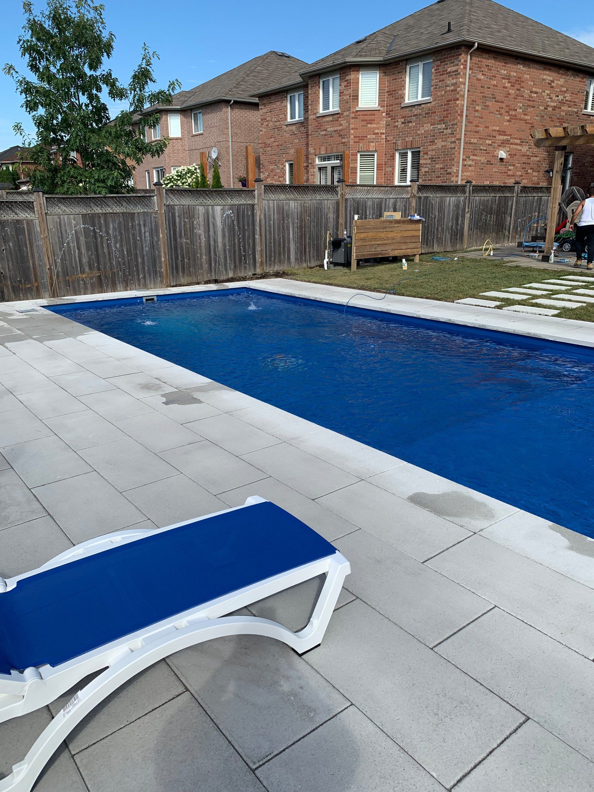 Whitby Fiberglass Illusion Splash Pad Pool 3 Day Pools