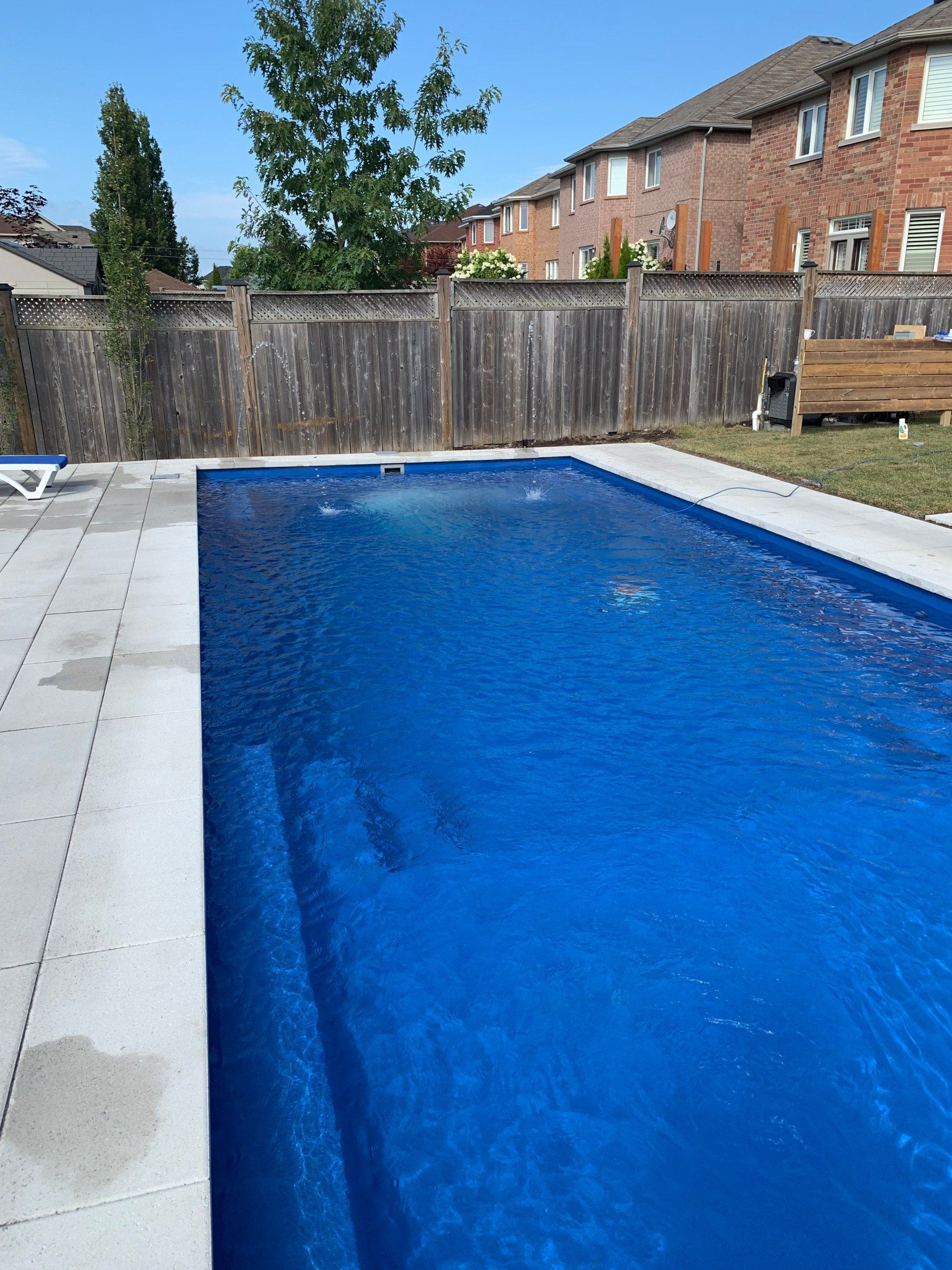 Whitby Fiberglass Illusion Splash Pad Pool 3 Day Pools