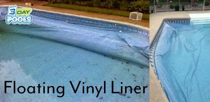 liner pool floating problems