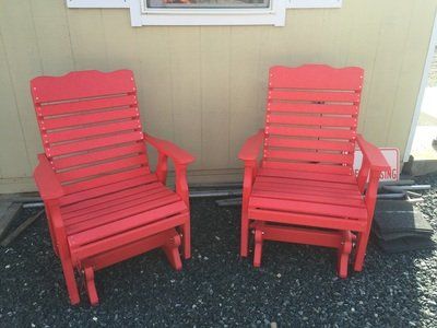 Two Red Chairs — Churchville, MD — J&R Sheds and Equipment