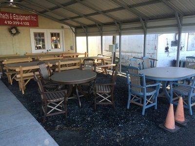 Chairs And Table — Churchville, MD — J&R Sheds and Equipment