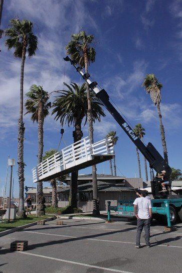 Ventura Sports Fishing Walkway Bridge - Crane Service in Thousand Oaks, CA