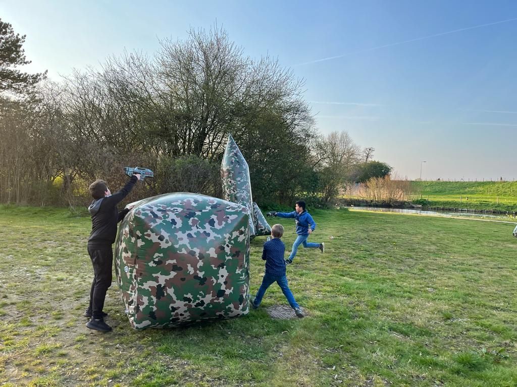 kinderpartijtje lasergame