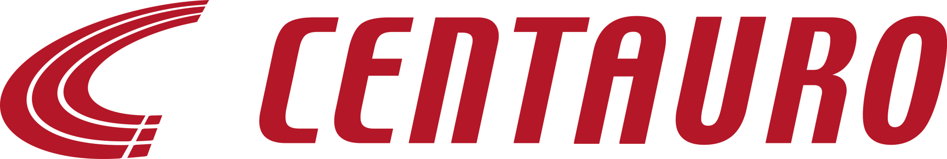 Um logotipo centauro vermelho sobre um fundo branco