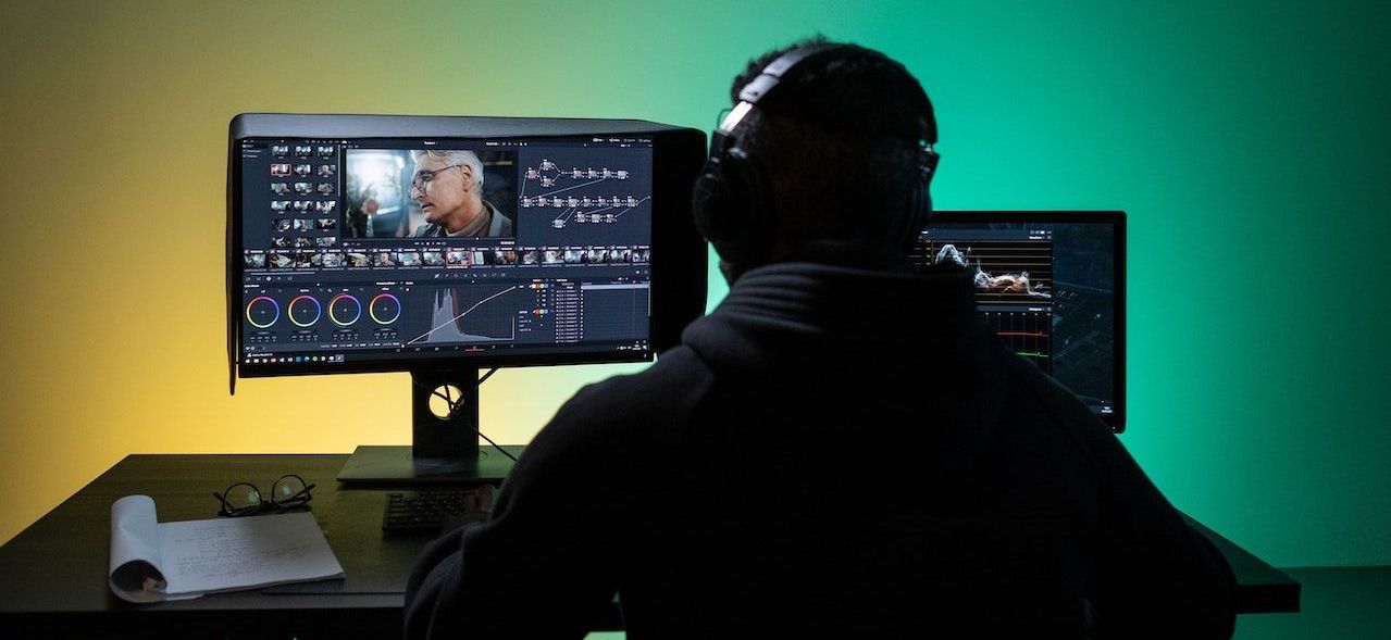 Edição de videos com IA
