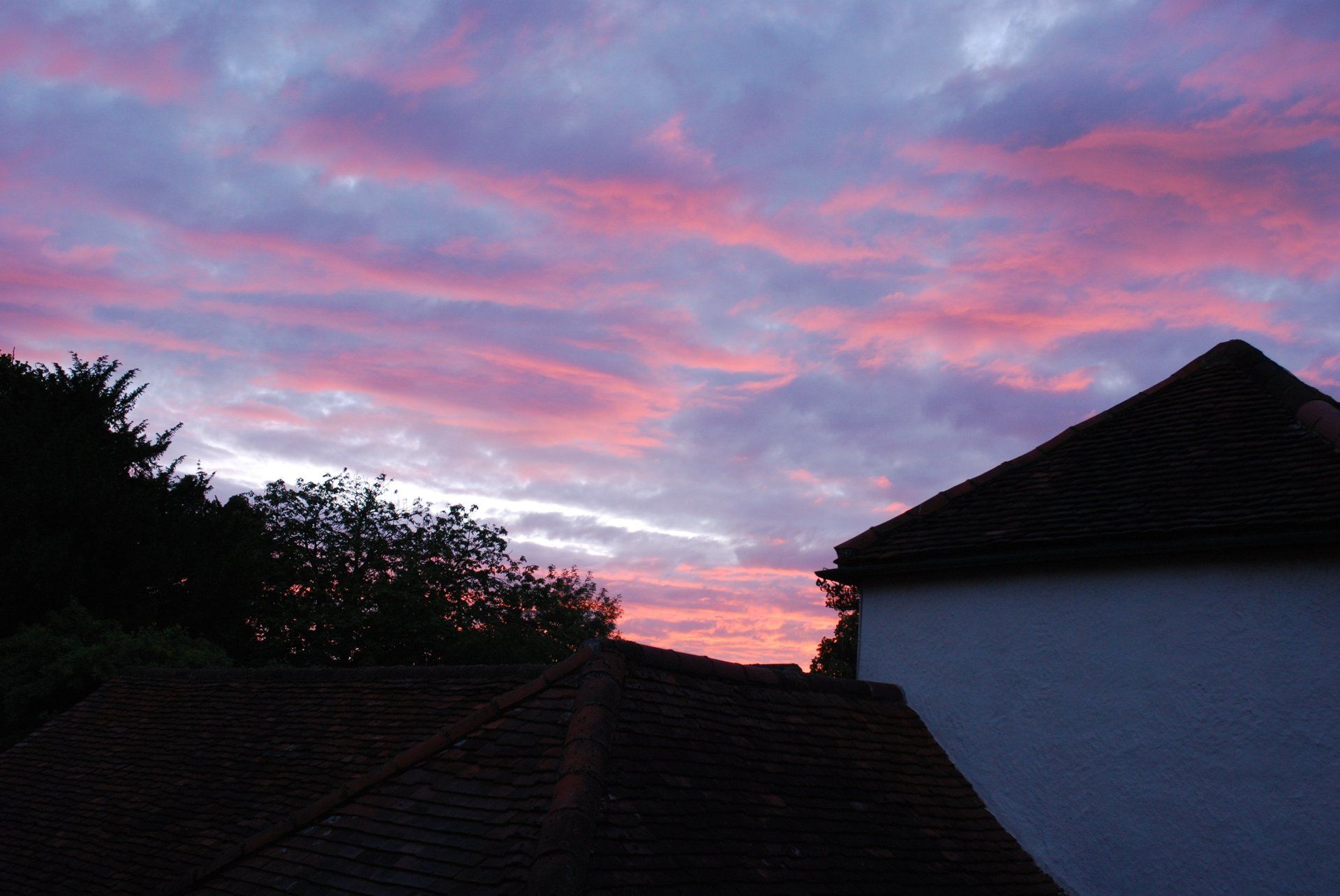 Sunset over Dunmow
