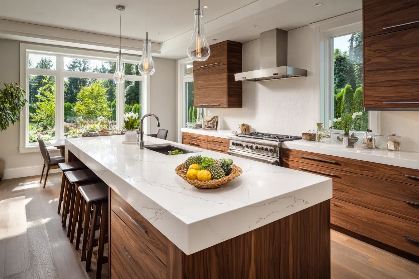 Kitchen renovation Surrey BC | Kitchen remodeling contractor British Columbia | Custom cabinetry installation Surrey — full renovation process including kitchen planning, cabinet fabrication, and tile flooring installation. Experienced Surrey kitchen specialists ensure precision, quality, and luxury. Homeowners receive a modern and functional kitchen built to last.