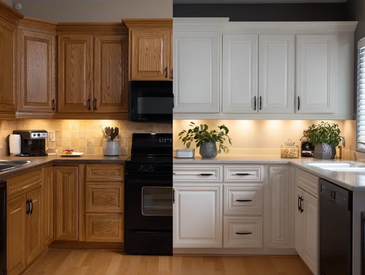 Achieve perfection with our modern kitchen renovation company in Vancouver BC. We handle everything from plumbing and lighting to countertops and cabinetry.