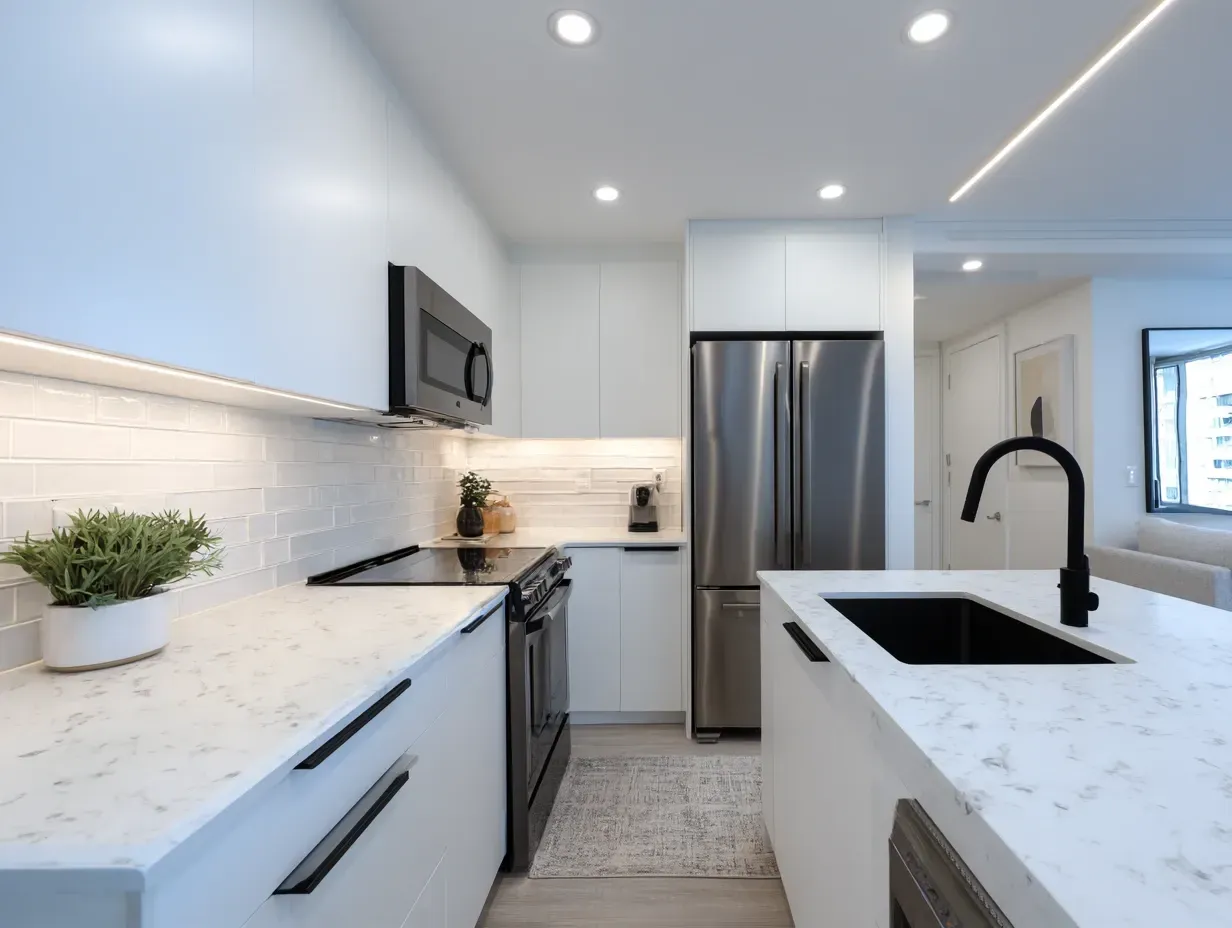 Our kitchen renovation contractors in Vancouver bring passion and skill to every project. We focus on maximizing space and style.