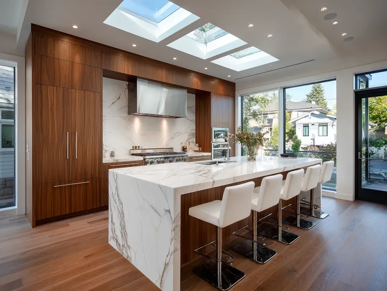 Get inspired by our custom kitchen remodeling designs in Vancouver. We specialize in maximizing space and enhancing beauty.