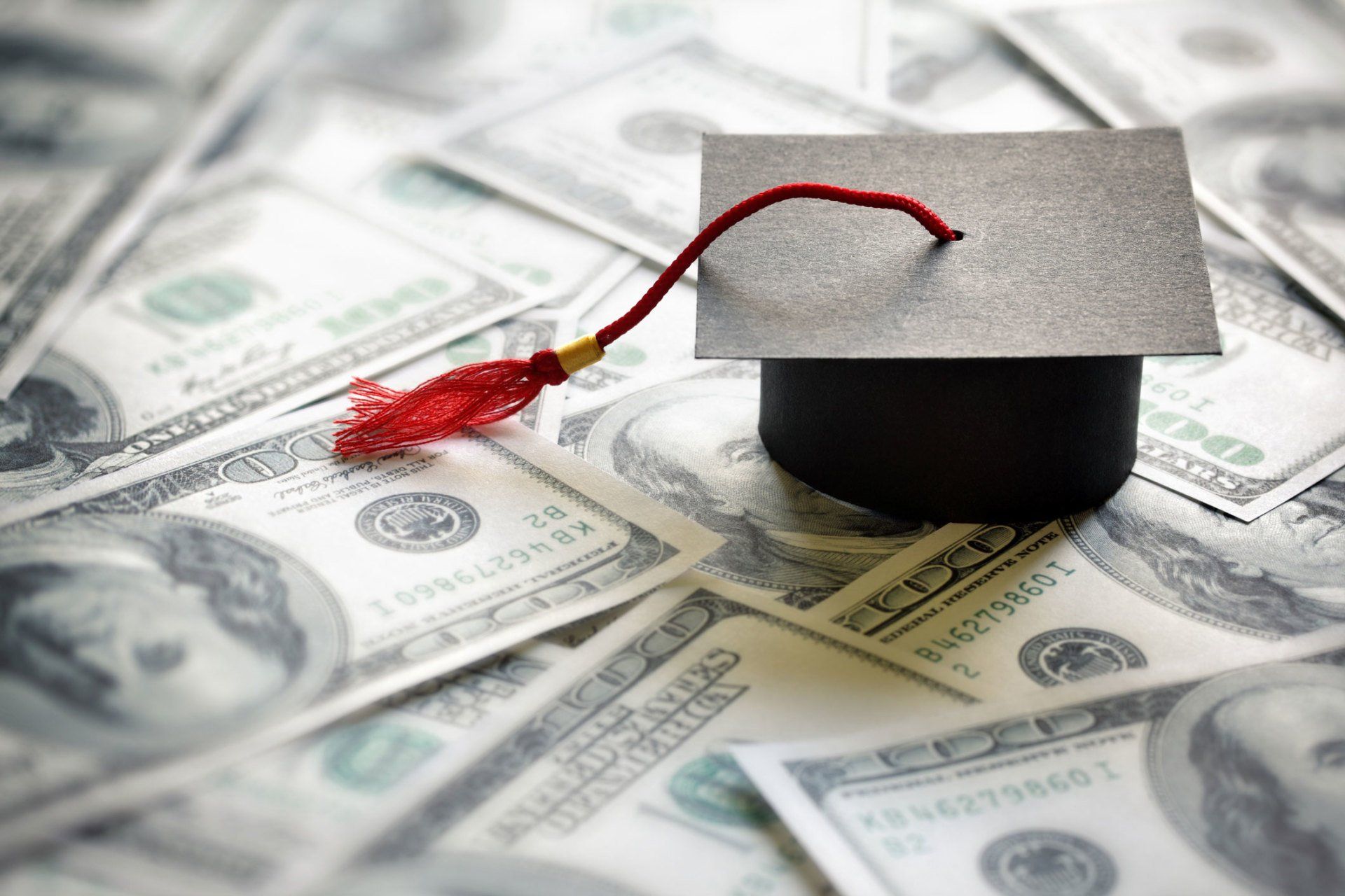 Student Loans — Money and Graduation Cup in Grantsville, MD