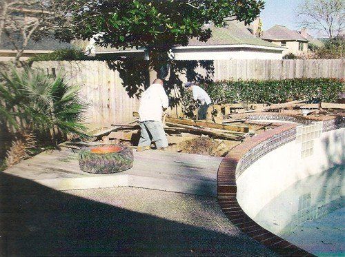 Swimming Pool Destruction & Service — Construction Workers in Houston, TX