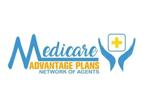 The logo for the medicare advantage plans network of agents.