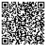 QR code with black and white squares.