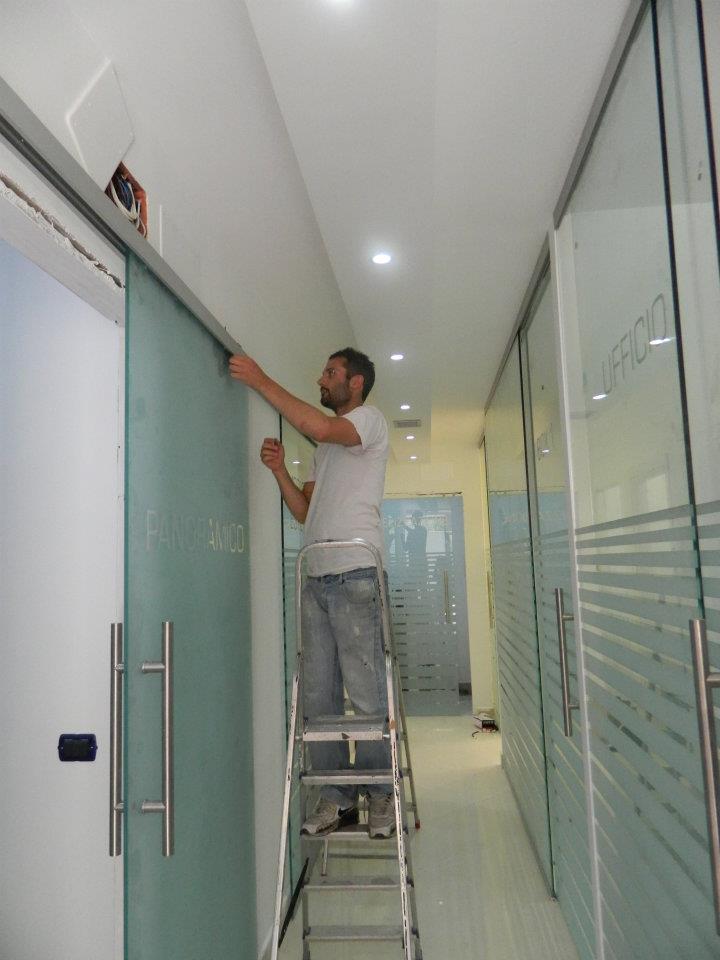 vetrate divisorie per uffici