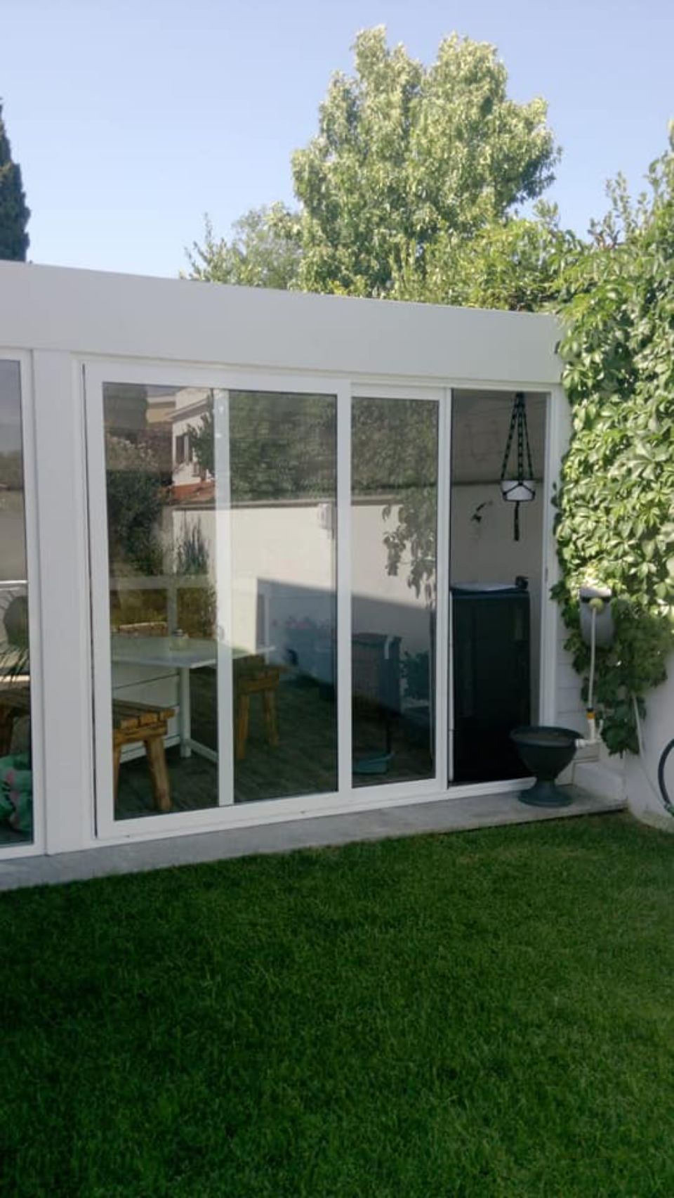 vetrate panoramiche per giardini