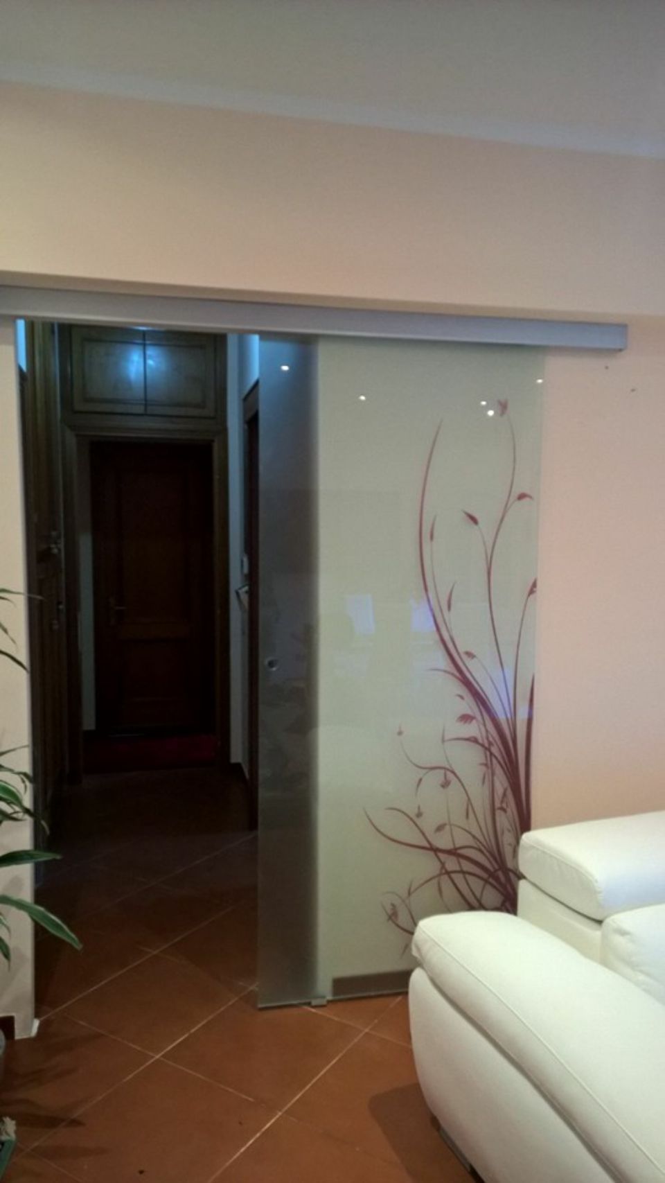 realizzazione e posa di porte in vetro