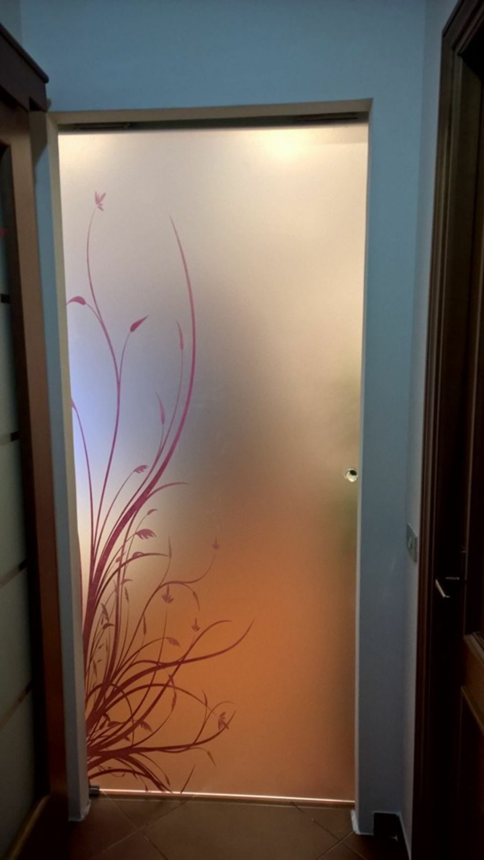 installazione porte in vetro