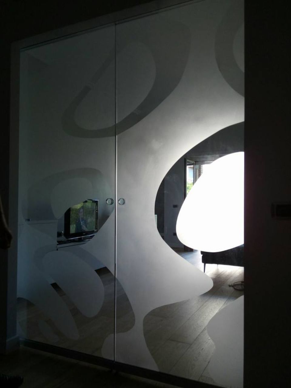 realizzazione porte in vetro su misura