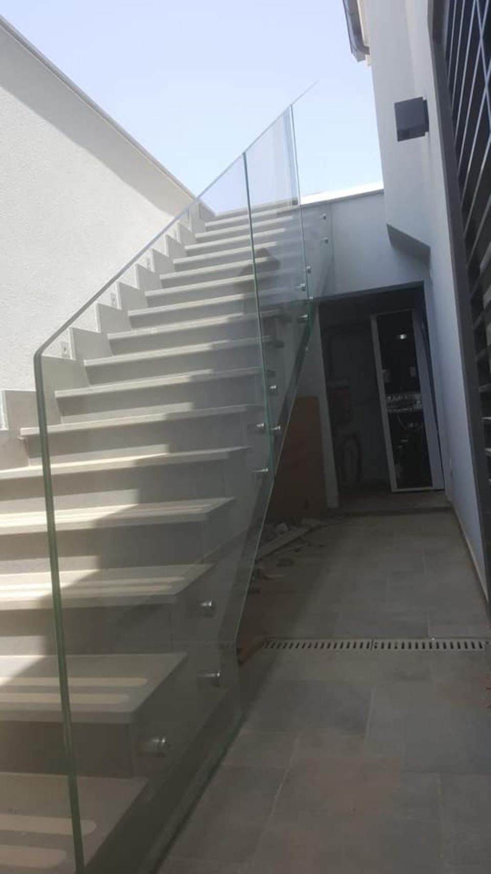 produzione parapetti in vetro per esterni