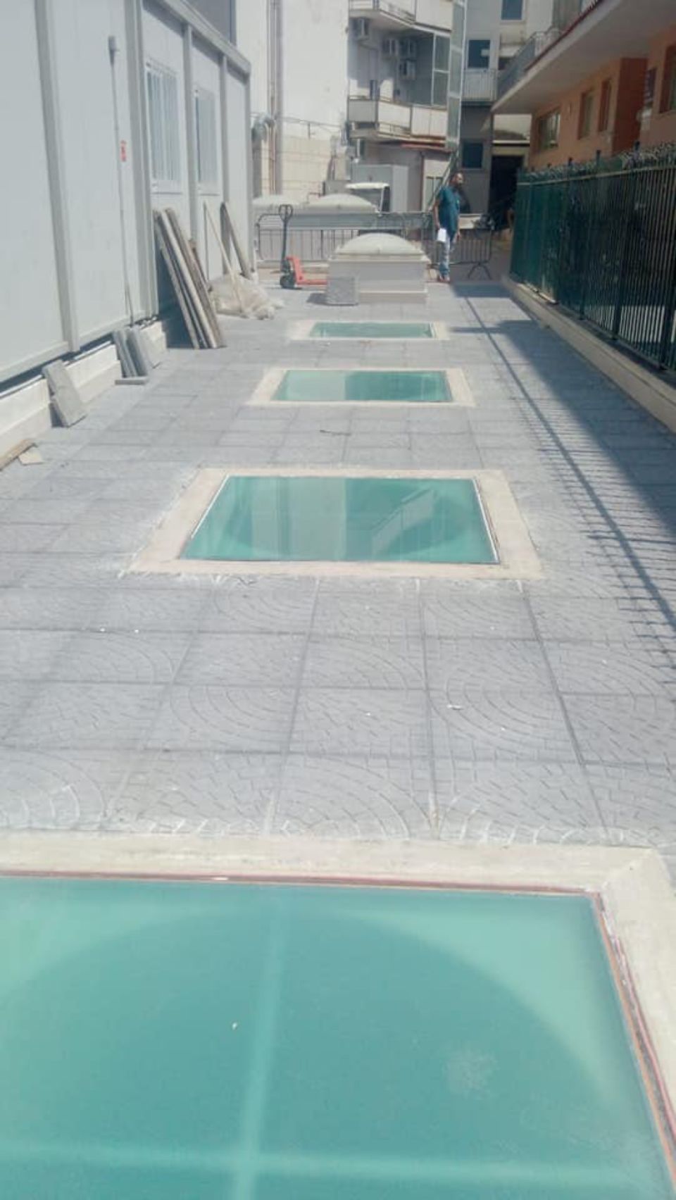 pavimentazioni calpestabili in vetro