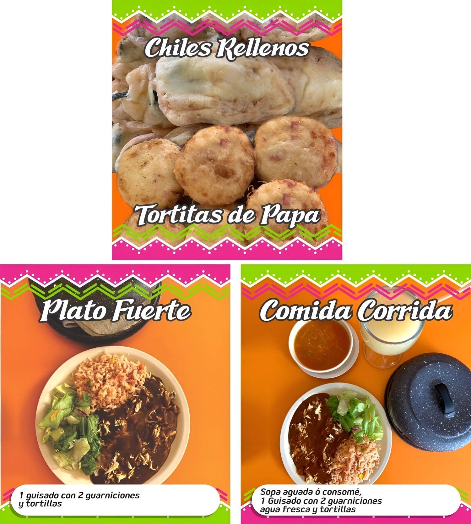 LAS CHIQUEADAS DE HACIENDAS Y COCINA ECONÓMICA
