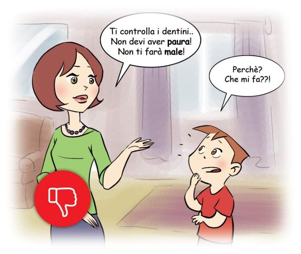 Visita dal dentista cosa non fare 3