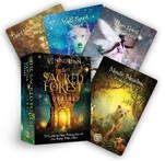 Denise Lynn’s The Sacred Forest Oracle Deck Box set of fantasy books, featuring fairies and magical forests.
