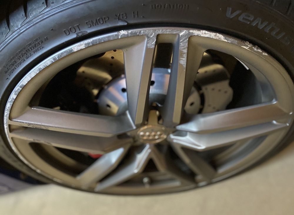 A close up of a tire that says ventus on it