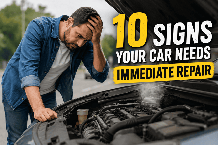 10 Signs Your Car Needs Immediate Repair 