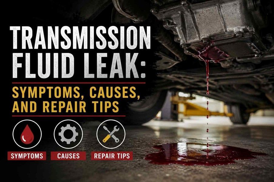 Transmission Fluid Leak: Symptoms, Causes, and Repair Tips