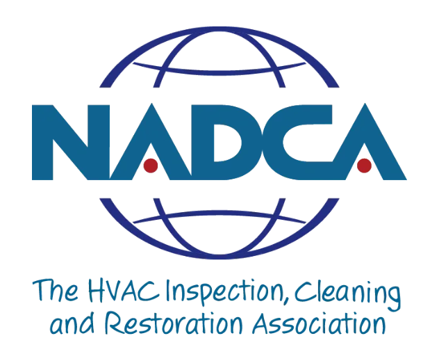 NADCA logo: Blue text on a globe graphic.