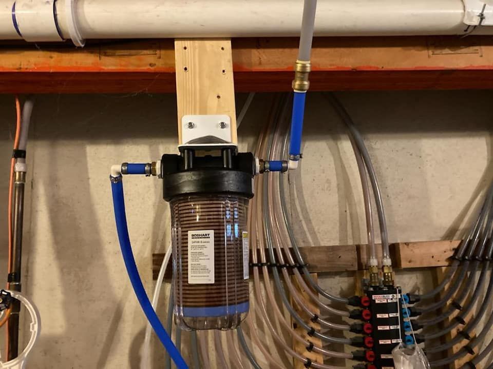 Water Filter System On A Room — Nazareth, PA — Keystone Pump & Well Service