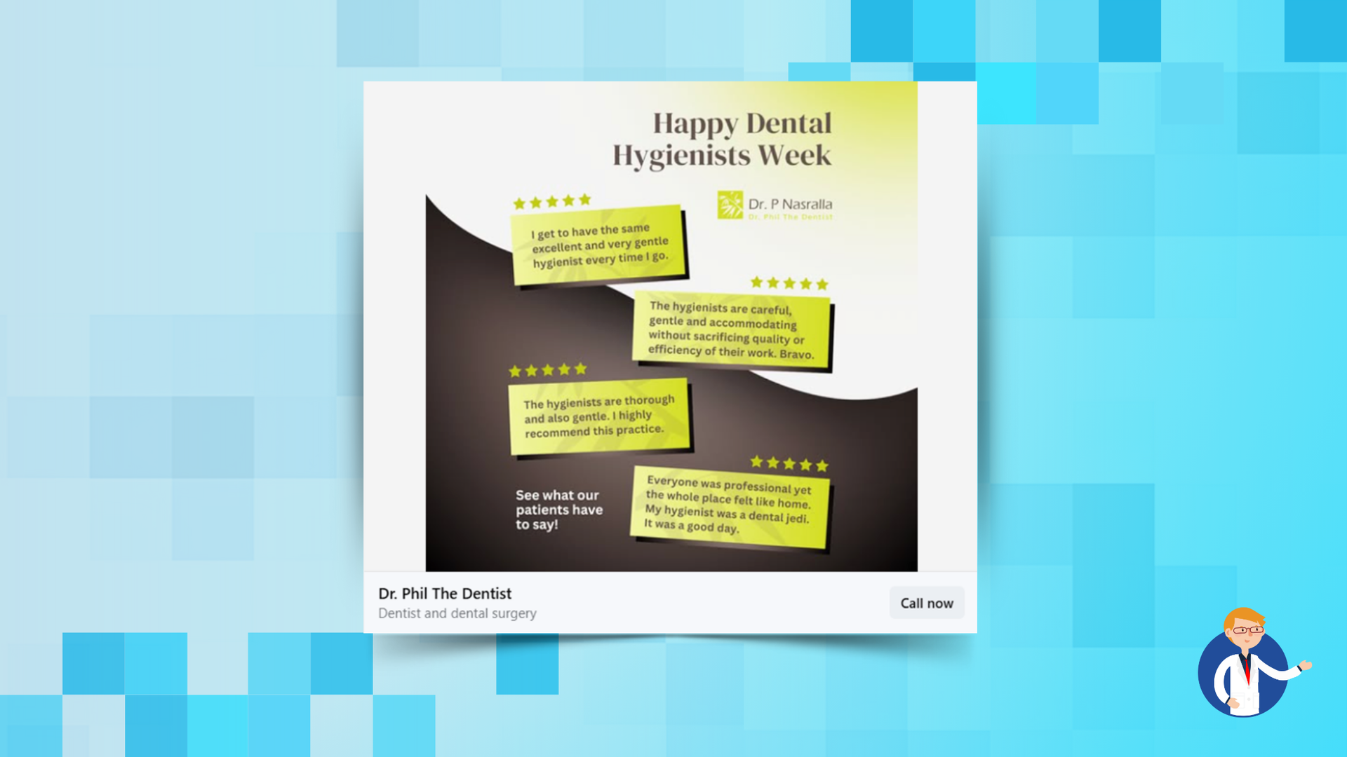 A poster that says happy beaut hygiene week on it