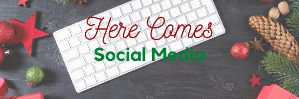 Holiday Marketing | Business Marketing | Social Media | Red and Green