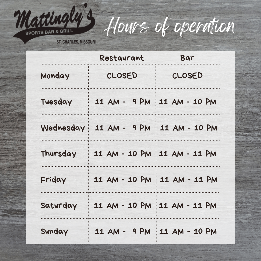 Mattingly's Sports Bar St. Charles