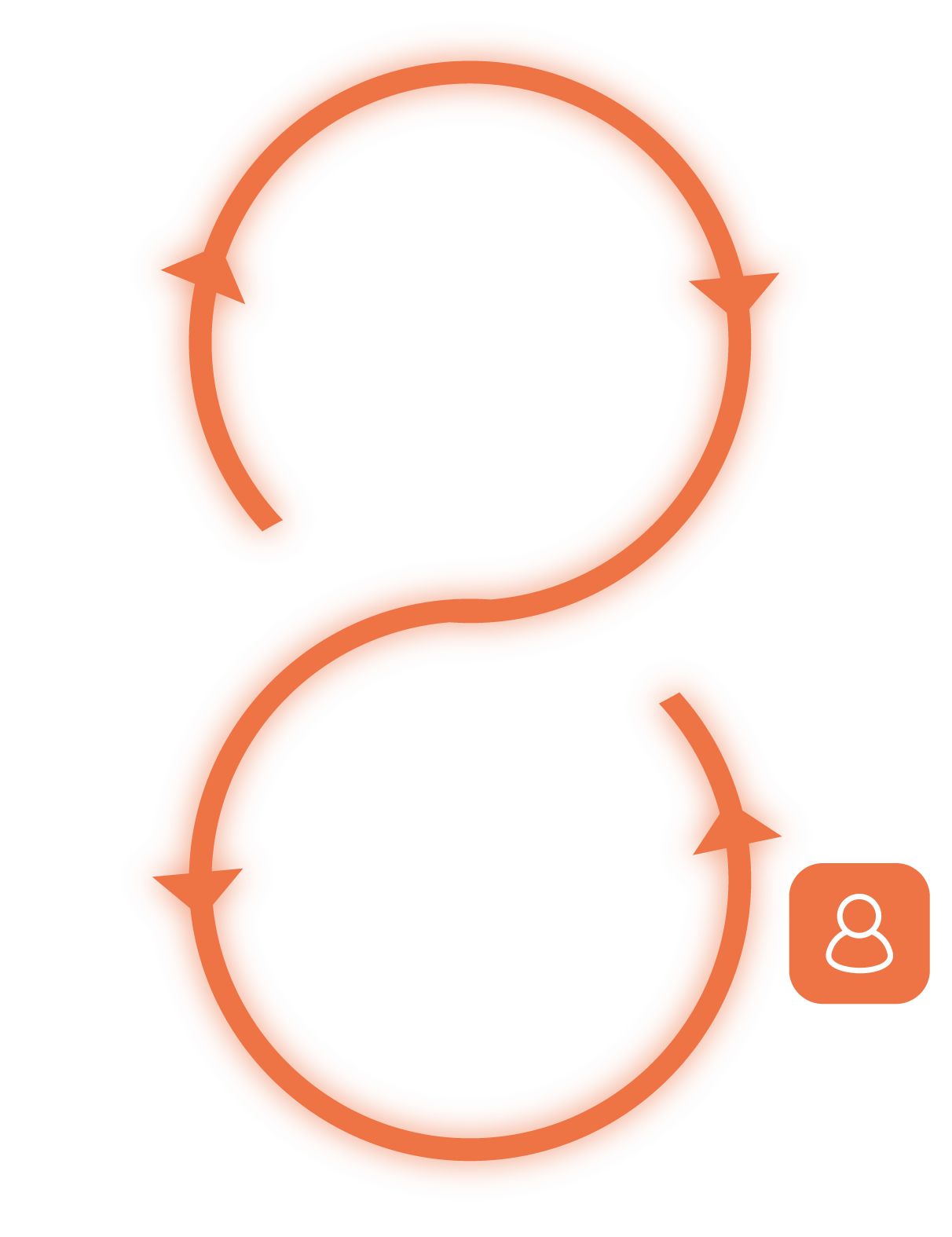 Two people, a blonde woman and a man, smiling at the camera. The woman wears a black turtleneck; the man, a green shirt.