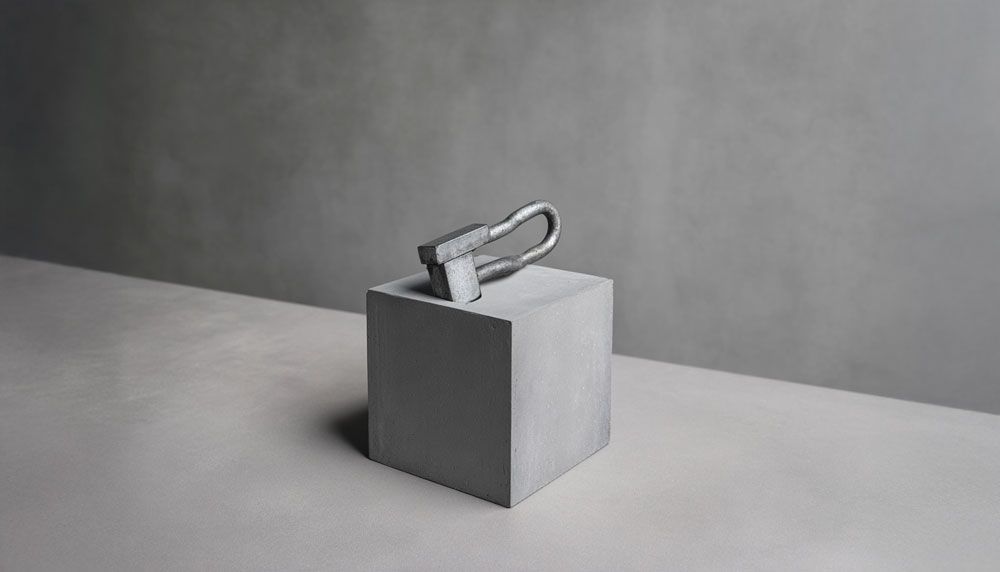 Black leather office chair with chrome base and armrests, against a gray background.