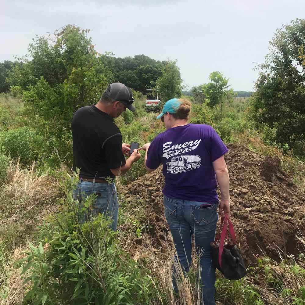 Checking on The Phone — Benton, AR — Emery Pump Service