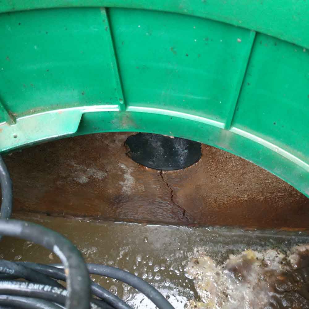 Inside the Septic Tank — Benton, AR — Emery Pump Service